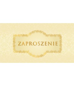 Zaproszenie delikatne,eleganckie zestaw 10 szt   Z-STYLE12