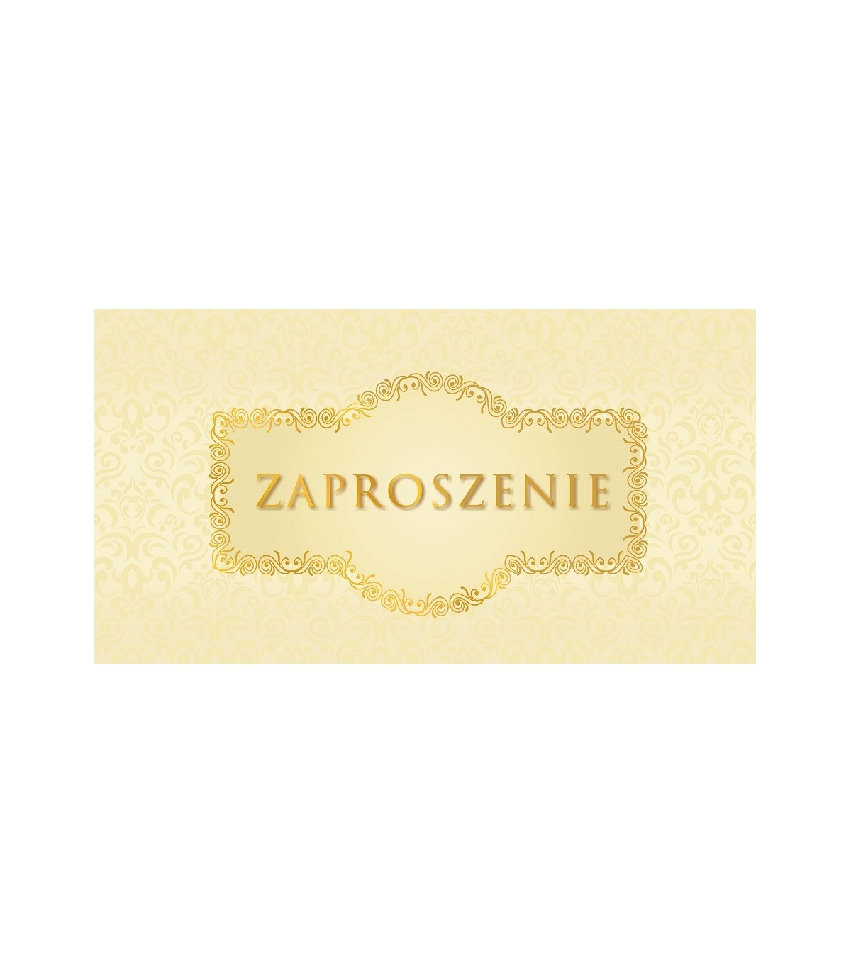 Zaproszenie delikatne,eleganckie zestaw 10 szt   Z-STYLE12