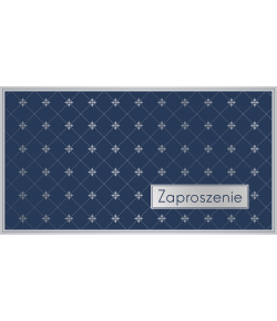 Zaproszenie uniwersalne, srebrzone zestaw 10 szt  Z-STYLE10