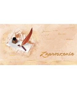 Zaproszenie uniwersalne zestaw 10 szt  Z-STYLE14