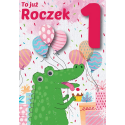 Kartka na Roczek zabawna DK717
