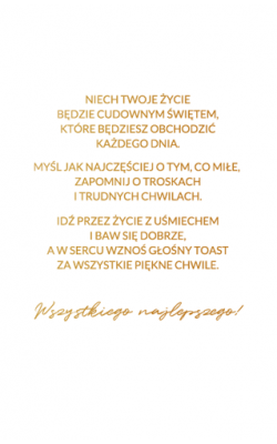 Kartka urodzinowa dla dziewczyny PAB25