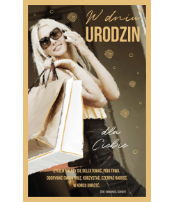 Kartka urodzinowa dla Kobiety PAB26