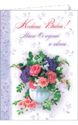 Kartka dla Babci z okazji Dnia Babci BD6