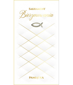 Kartki na Bierzmowanie delikatne, eleganckie PM273