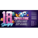 Na 18 urodziny zaproszenie z biletem VIP zestaw 10 szt ZDL5