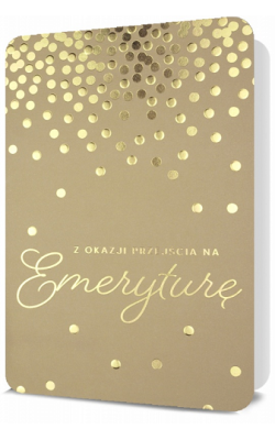 Kartka z okazji przejścia na Emeryturę HM2565