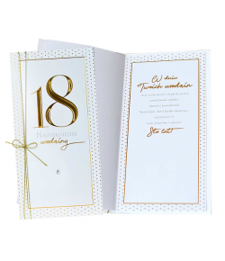 18 urodziny kartka z życzeniami PM191