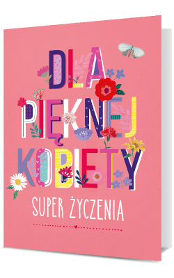 Kartka dla Kobiety, Dziewczyny, Koleżanki PD1995