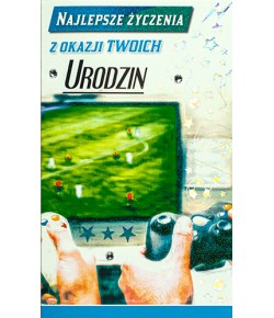 Kartka urodzinowa dla gracza playstation A2002
