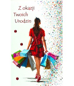 Kartka urodzinowa dla Dziewczyny, Koleżanki A6499