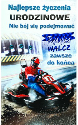 Kartka na Urodziny dla chłopaka A2003