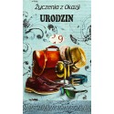 Kartka na urodziny z ustawianą cyfrą wieku A6498R
