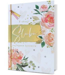 Elegancka Kartka na ślub HM2081