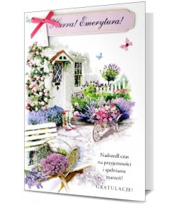 Kartka z okazji przejścia na Emeryturę HM1180