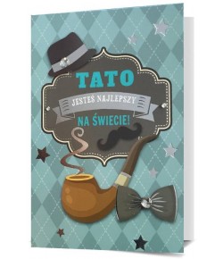 Dla Taty Kartka z życzeniami HM1551