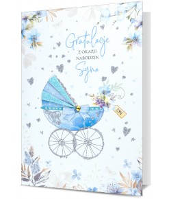 Kartka z okazji Narodzin Syna HM1919