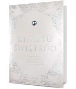 Pamiątka Chrztu Świętego HM1819