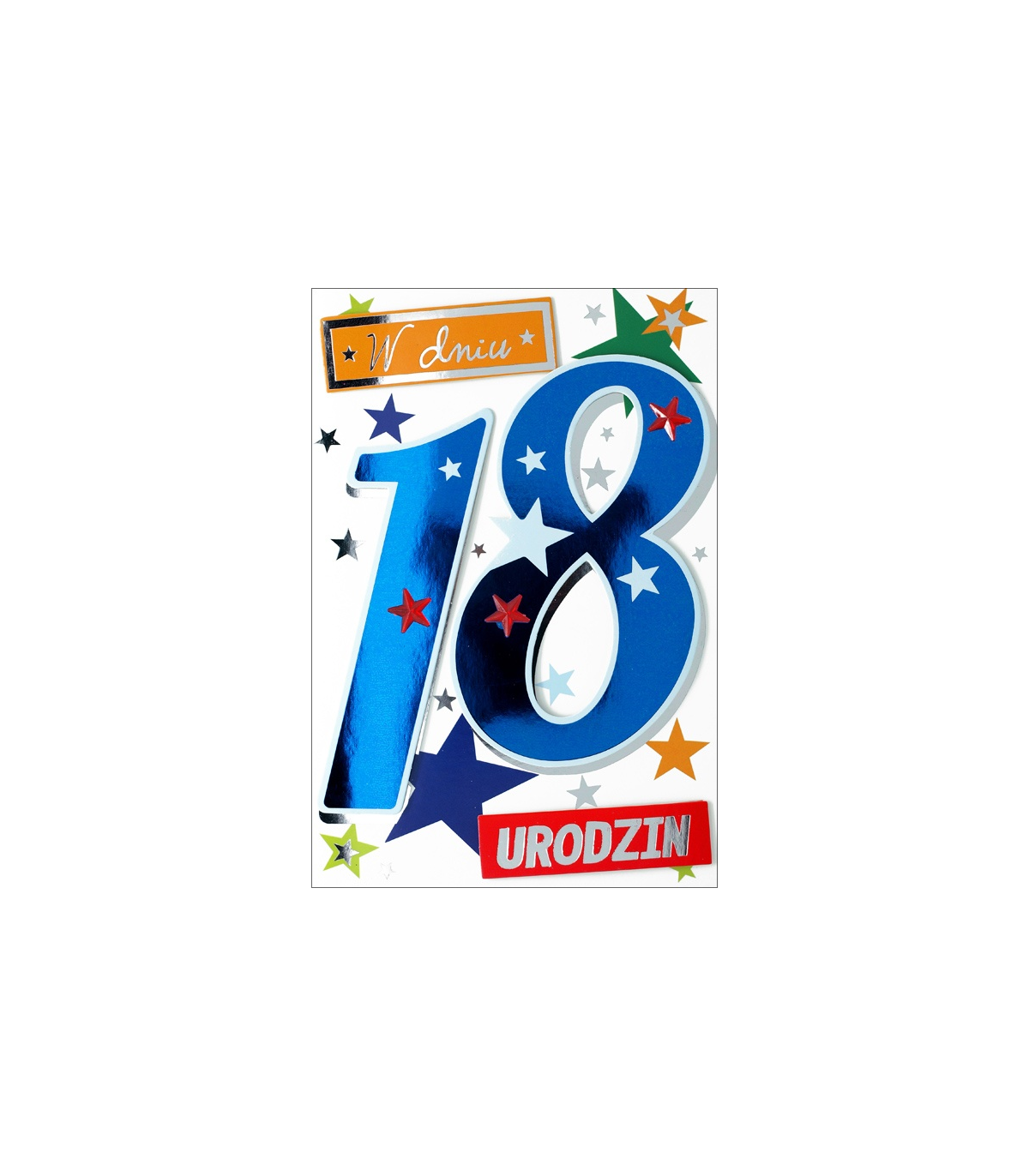 Kartka na 18 urodziny HM1119