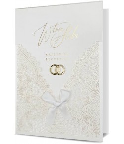 Kartki ślubne premium PDP197