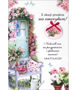 Kartki z okazji przejścia na Emeryturę HM200-1183
