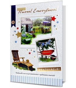 Kartka z okazji przejścia na Emeryturę HM1491