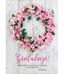 Kartka z Gratulacjami PDB61520