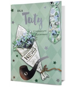 Dla Taty Kartka z życzeniami HM1548