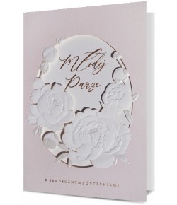 Elegancka Kartka na ślub HM1032