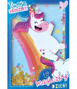 Kartka urodzinowa dla Dziewczynki KNF57