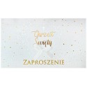 Zaproszenie na Chrzest komplet 5 szt PCZP 23