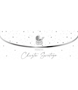 Elegancka Koperta na Chrzest z życzeniami LUX89