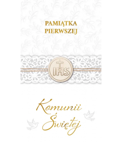 Pamiątka Komunii Kartka z życzeniami GMP33