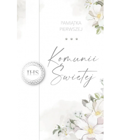 Kartka na Komunię z życzeniami LUX79
