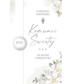 Pamiątka Komunii od Matki Chrzestnej LUX83