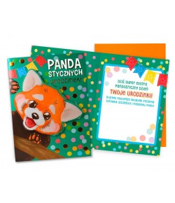 Kartka urodzinowa z zabawnymi życzeniami DKP55