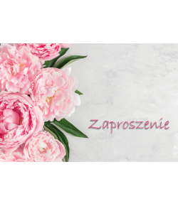 Zaproszenia ogólne, uniwersalne zestaw 10szt ZT50