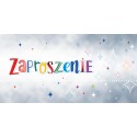 Zaproszenie uniwersalne zestaw 10 szt ZAB153