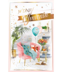 Kartka z życzeniami imieninowymi ICG19