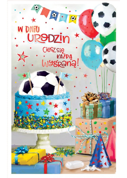 Kartka urodzinowa dla Piłkarza ICG1