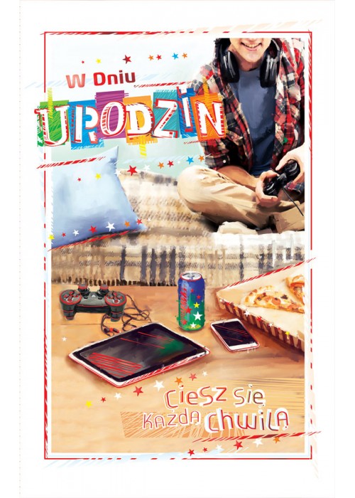 Kartka urodzinowa dla Nastolatka ICG4