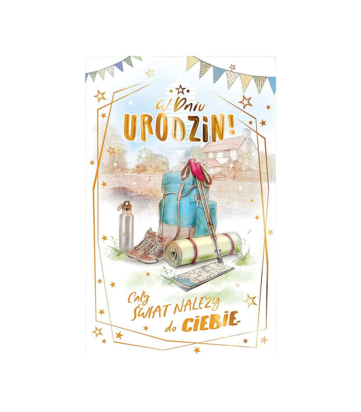 Kartka na urodziny dla Podróżnika ICG9