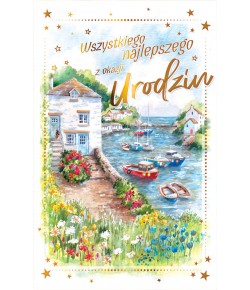 Kartka Urodzinowa pastelowa ICG12