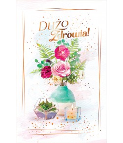 Kartka z życzeniami Powrotu do Zdrowia ICG14