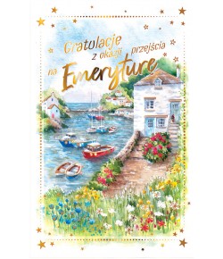 Kartka z okazji przejścia na Emeryturę ICE18