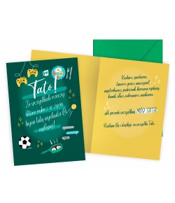 Kartka dla Taty z super życzeniami PR517