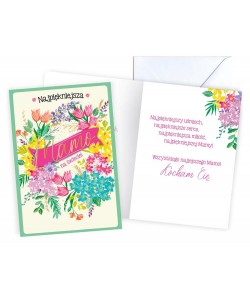 Kartka dla Mamy z życzeniami PR519