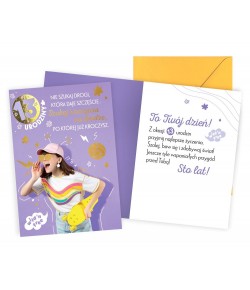 Kartka na 13 urodziny dla Nastolatki V98