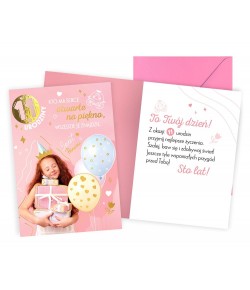 Kartka z okazji 11 urodzin dla Dziewczyny V96