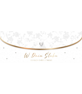 Koperta na prezent ślubny od Ojca Chrzestnego Lux104